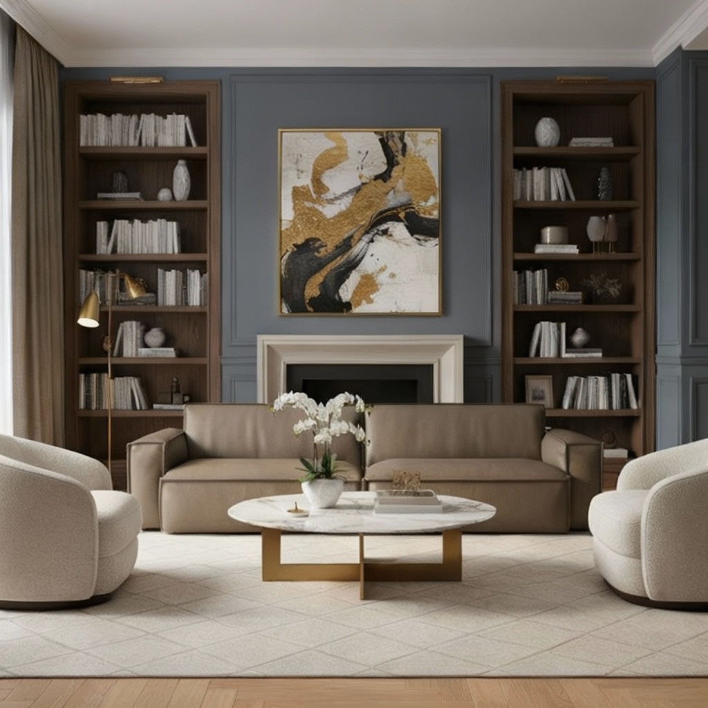 Ultra-Thick 4mm Full-Grain Saddle Leather Sofa-3
