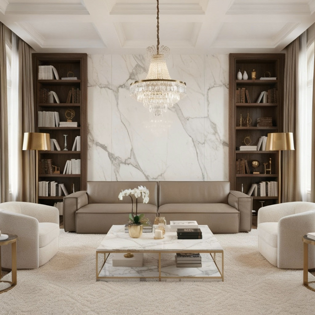 Ultra-Thick 4mm Full-Grain Saddle Leather Sofa