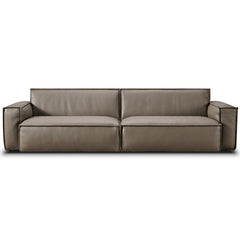 Ultra-Thick 4mm Full-Grain Saddle Leather Sofa-4